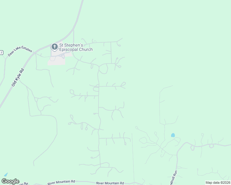 map of restaurants, bars, coffee shops, grocery stores, and more near 104 Sendero Arbolado in Wimberley