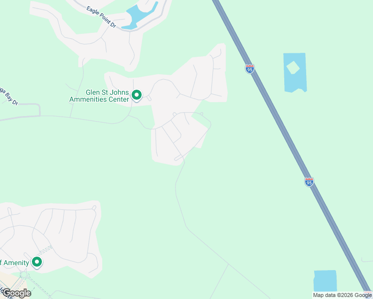 map of restaurants, bars, coffee shops, grocery stores, and more near 137 Moorcroft Way in St. Augustine