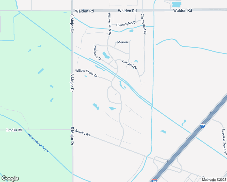 map of restaurants, bars, coffee shops, grocery stores, and more near 4320 Willow Bend Drive in Beaumont