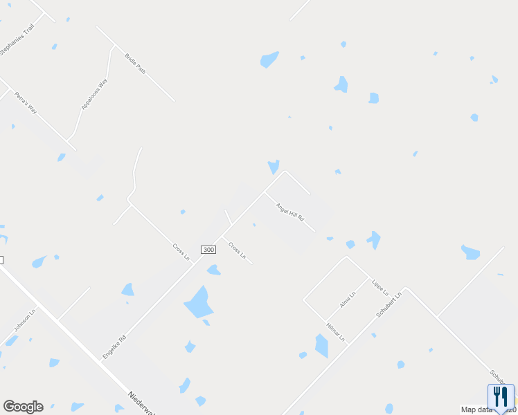 map of restaurants, bars, coffee shops, grocery stores, and more near 878 Engelke Road in Kyle