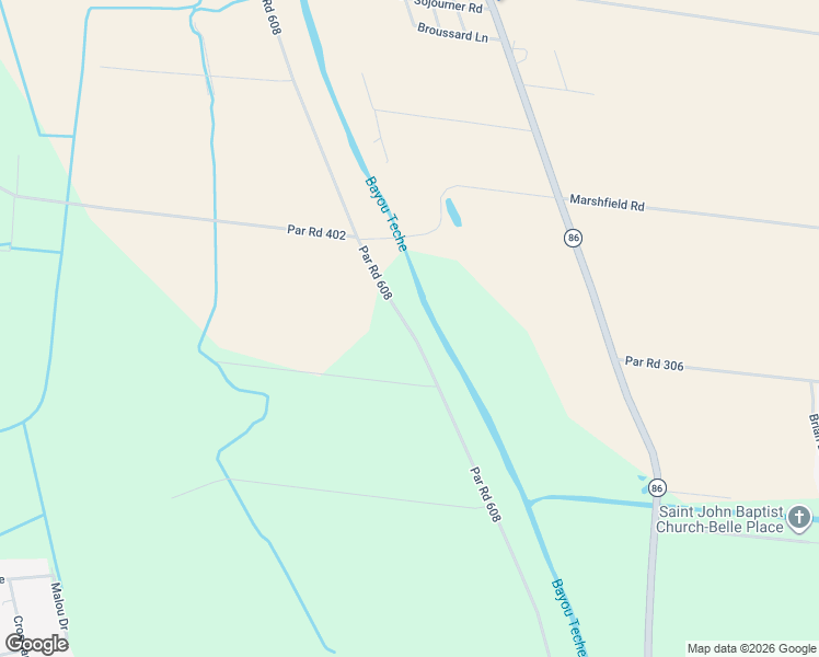 map of restaurants, bars, coffee shops, grocery stores, and more near 6060 Par Road 608 in New Iberia