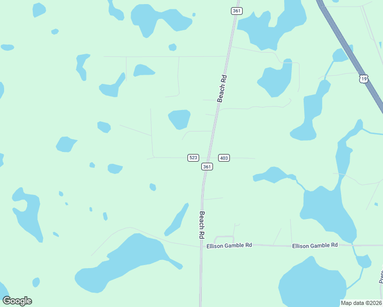 map of restaurants, bars, coffee shops, grocery stores, and more near 1720 Harold Davis Road in Perry