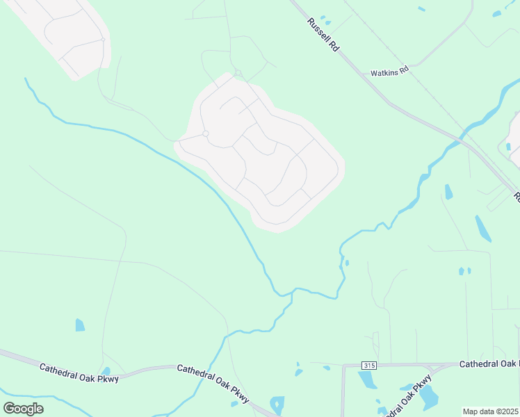 map of restaurants, bars, coffee shops, grocery stores, and more near Dairy Lane in Green Cove Springs
