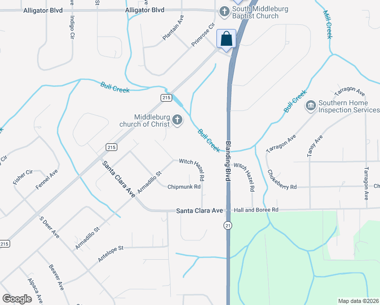 map of restaurants, bars, coffee shops, grocery stores, and more near 4441 Witch Hazel Road in Middleburg