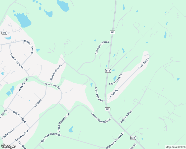 map of restaurants, bars, coffee shops, grocery stores, and more near 160 Arbor Hill Way in Cedar Creek