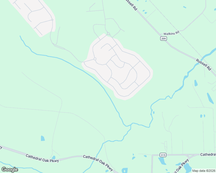 map of restaurants, bars, coffee shops, grocery stores, and more near Dairy Lane in Green Cove Springs