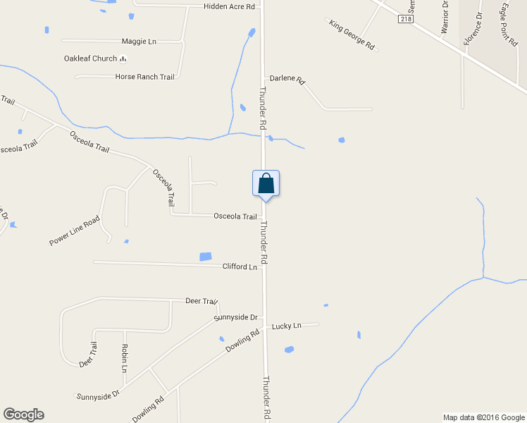 map of restaurants, bars, coffee shops, grocery stores, and more near 2995 Thunder Road in Middleburg