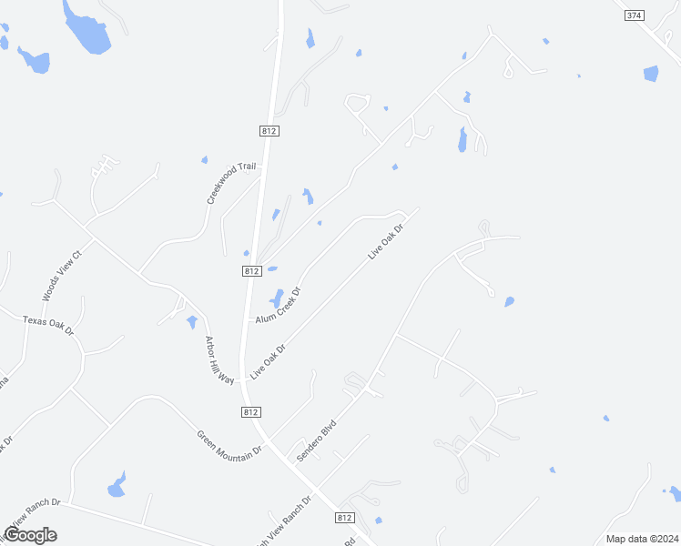map of restaurants, bars, coffee shops, grocery stores, and more near 184 Live Oak Dr in Cedar Creek
