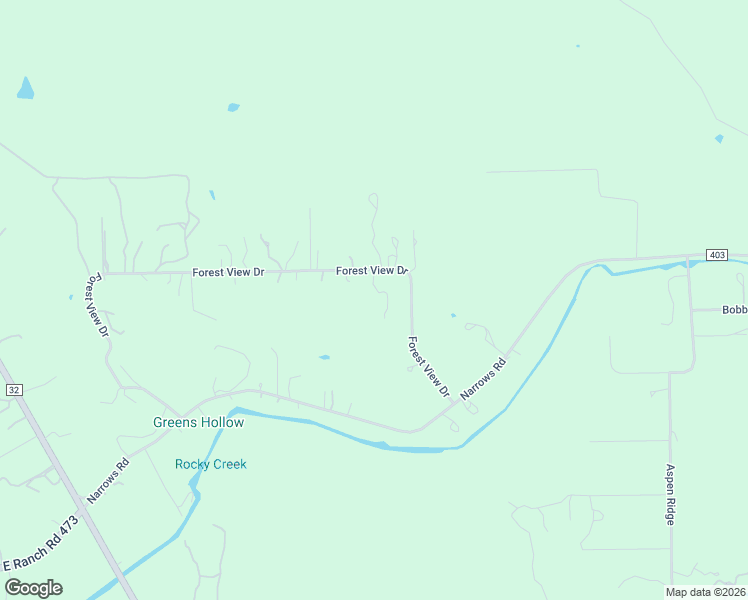 map of restaurants, bars, coffee shops, grocery stores, and more near Forest View Drive in Blanco