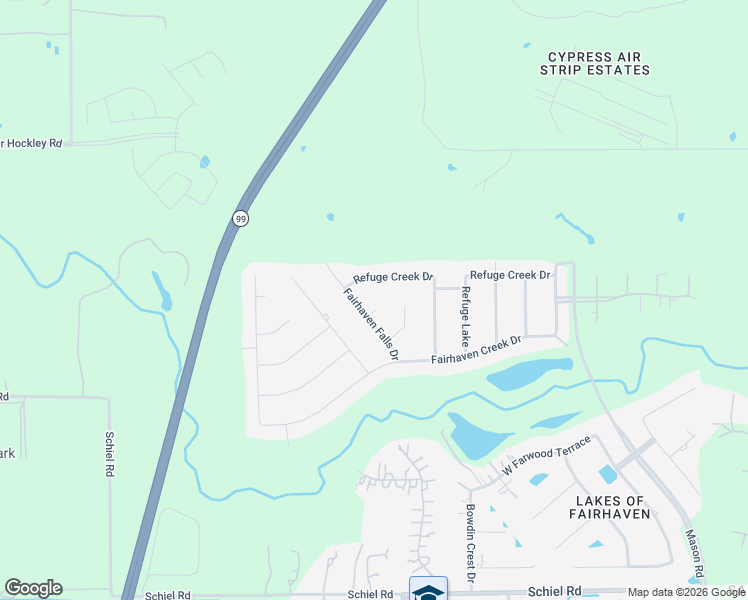 map of restaurants, bars, coffee shops, grocery stores, and more near 21306 Fairhaven Island Court in Cypress