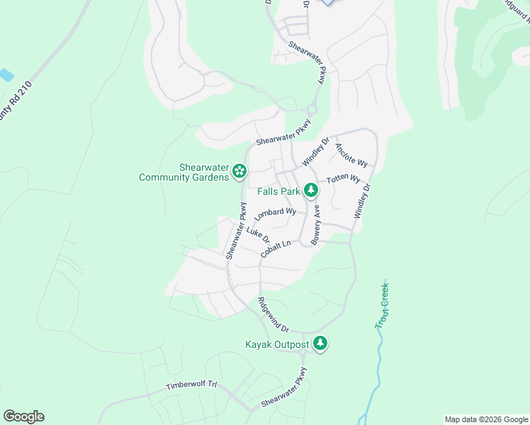 map of restaurants, bars, coffee shops, grocery stores, and more near 94 Lombard Way in St. Augustine