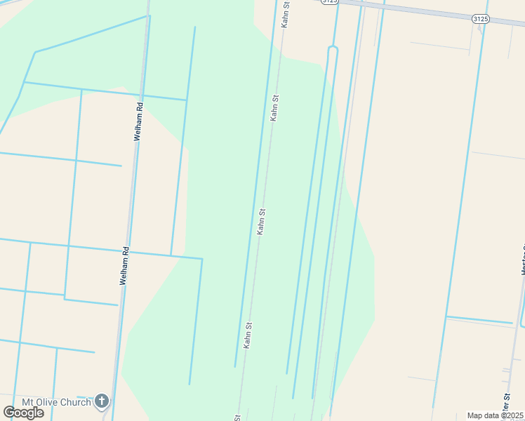 map of restaurants, bars, coffee shops, grocery stores, and more near Kahn Street in Hester