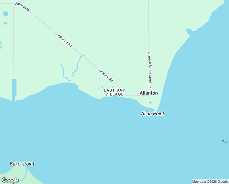 map of restaurants, bars, coffee shops, grocery stores, and more near 14044-14398 Allanton Road in Panama City