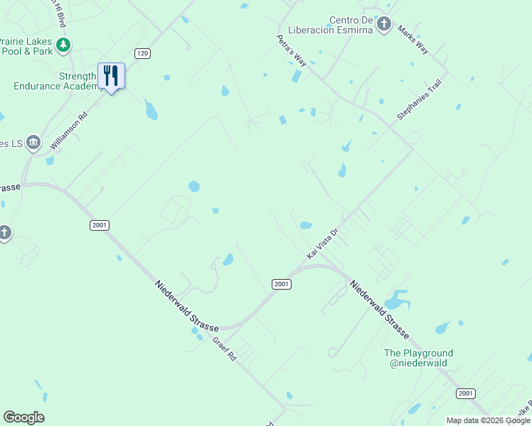 map of restaurants, bars, coffee shops, grocery stores, and more near 6801 Niederwald Road in Kyle