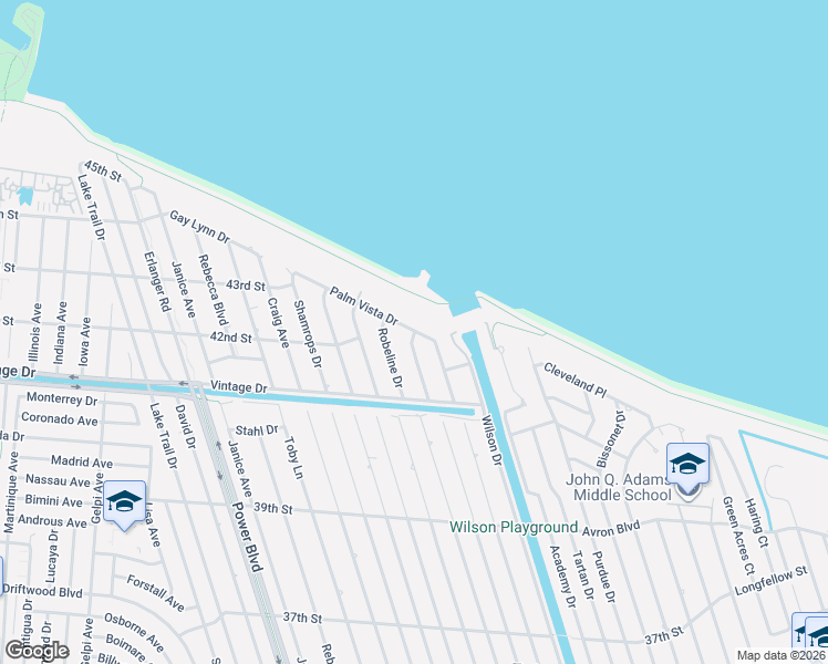 map of restaurants, bars, coffee shops, grocery stores, and more near 5300 Washingtonian Drive in Metairie