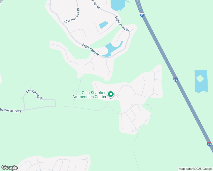 map of restaurants, bars, coffee shops, grocery stores, and more near 89 Little Harbour Way in St. Augustine