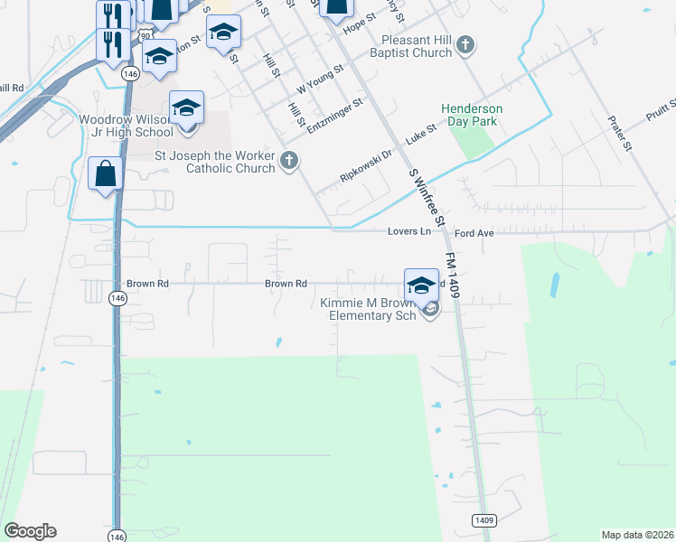 map of restaurants, bars, coffee shops, grocery stores, and more near 24 Dale Street in Dayton