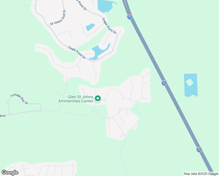 map of restaurants, bars, coffee shops, grocery stores, and more near 405 Trellis Bay Drive in St. Augustine