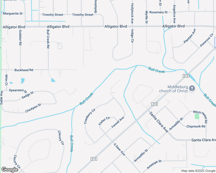 map of restaurants, bars, coffee shops, grocery stores, and more near 2740 East Fennel Court in Middleburg