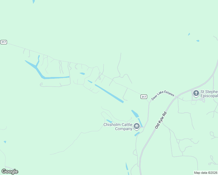 map of restaurants, bars, coffee shops, grocery stores, and more near 505 Deer Lake Road in Wimberley