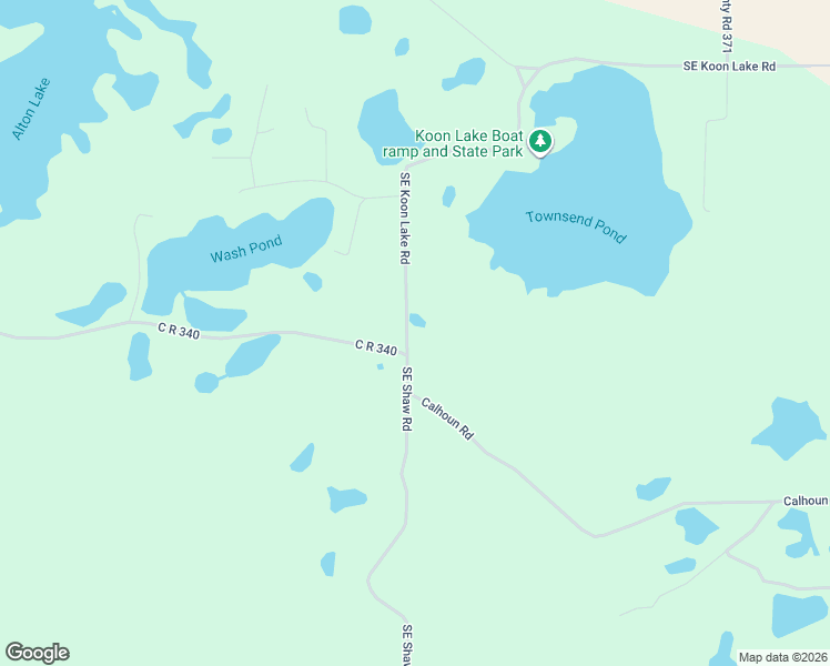 map of restaurants, bars, coffee shops, grocery stores, and more near 127 Southeast Parker Avenue in Mayo