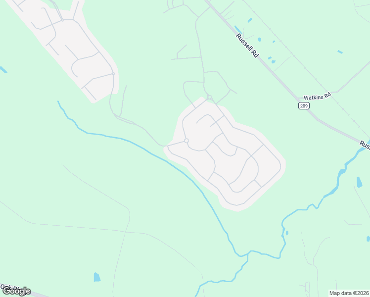 map of restaurants, bars, coffee shops, grocery stores, and more near Dairy Lane in Green Cove Springs