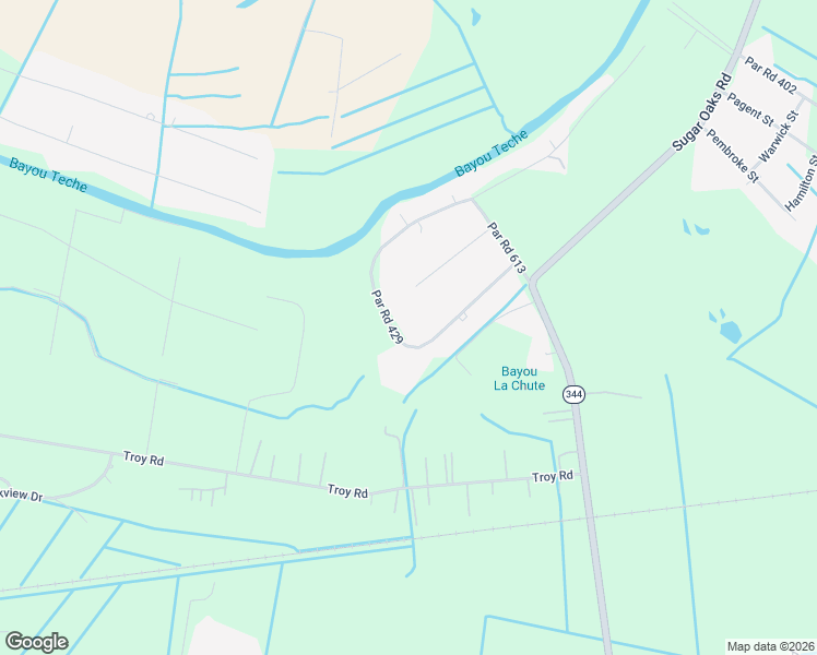 map of restaurants, bars, coffee shops, grocery stores, and more near 1947-2061 Blue Haven Drive in New Iberia
