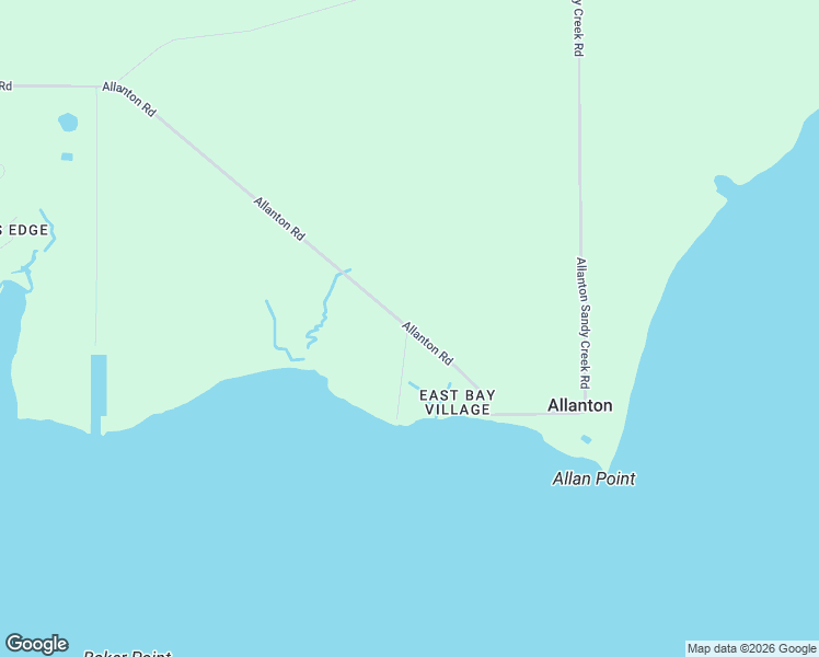 map of restaurants, bars, coffee shops, grocery stores, and more near 14044 Allanton Road in Panama City