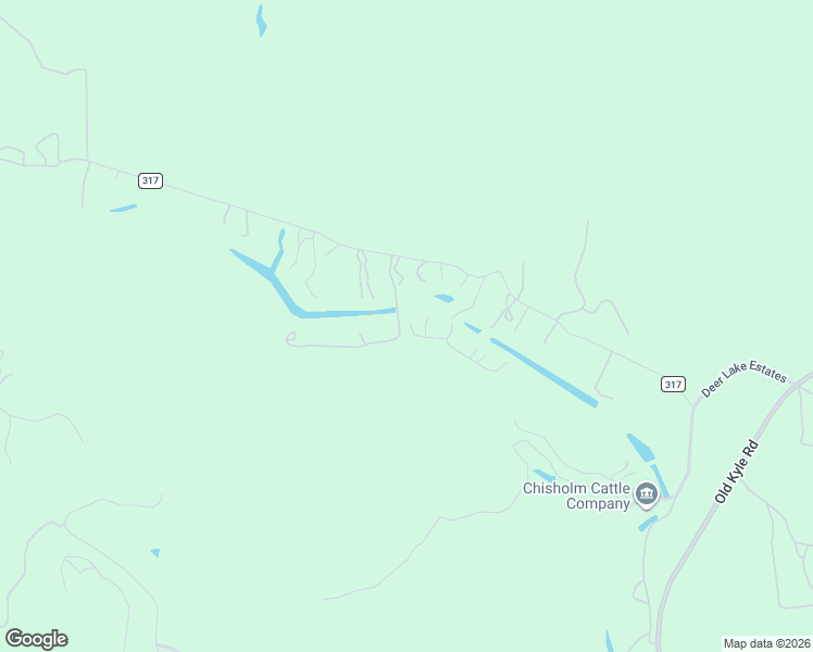 map of restaurants, bars, coffee shops, grocery stores, and more near 606 Deer Lake Cove in Wimberley