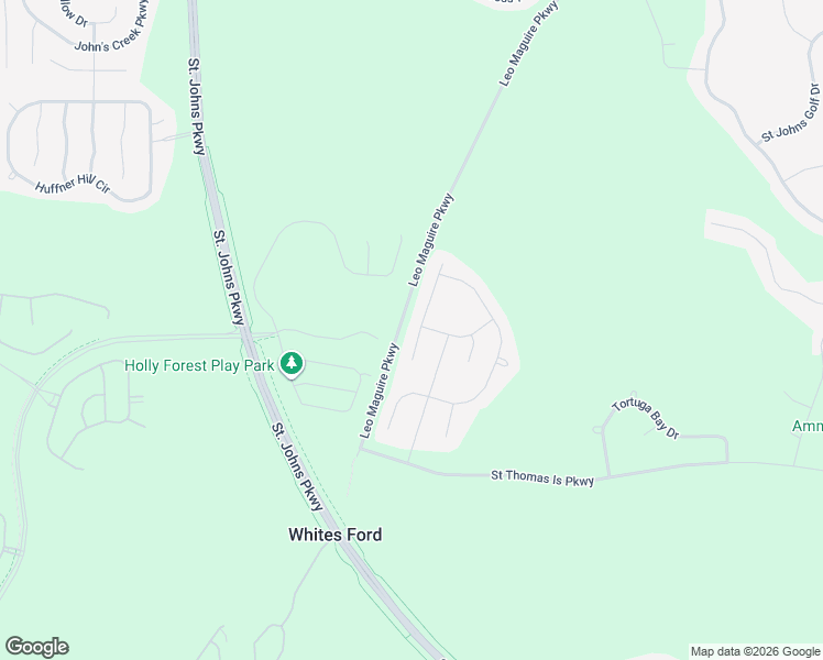 map of restaurants, bars, coffee shops, grocery stores, and more near 175 Peter Island Drive in St. Augustine