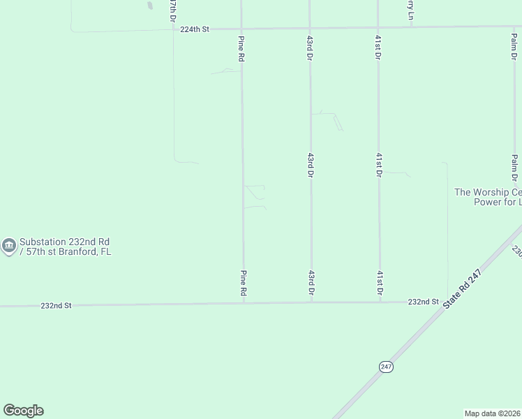 map of restaurants, bars, coffee shops, grocery stores, and more near 22872 45th Dr in Lake City