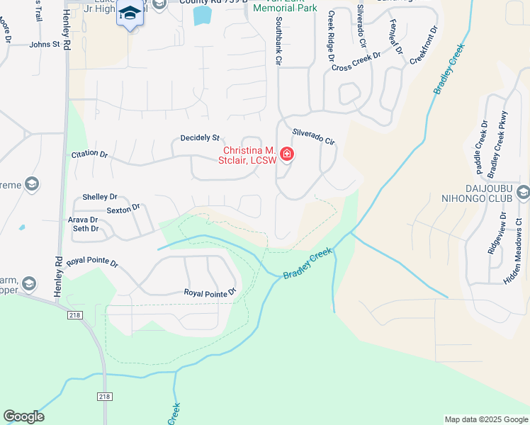 map of restaurants, bars, coffee shops, grocery stores, and more near 3708 Arava Drive in Green Cove Springs