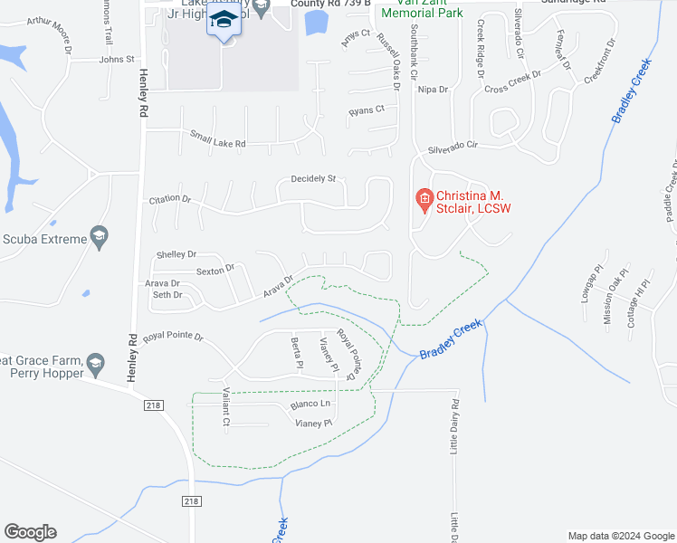 map of restaurants, bars, coffee shops, grocery stores, and more near 3646 Arava Drive in Green Cove Springs
