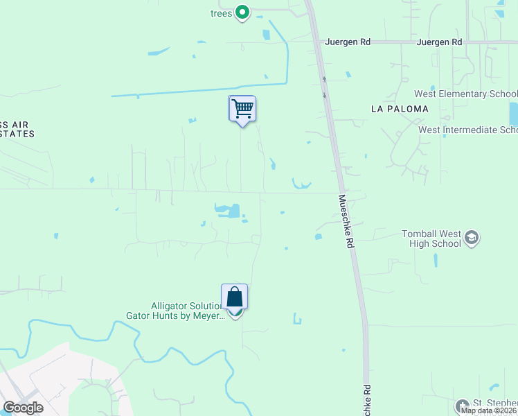 map of restaurants, bars, coffee shops, grocery stores, and more near 19270 Angeli Drive in Tomball