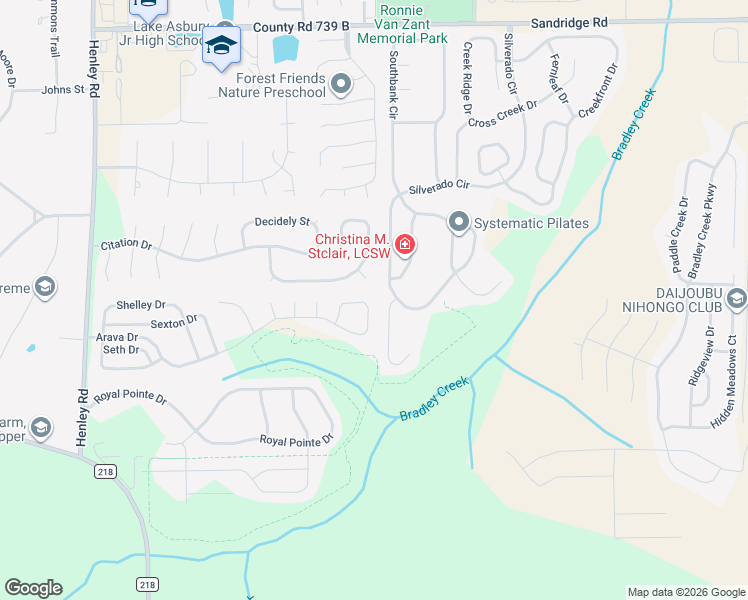 map of restaurants, bars, coffee shops, grocery stores, and more near 2100 Gentlewinds Drive in Green Cove Springs