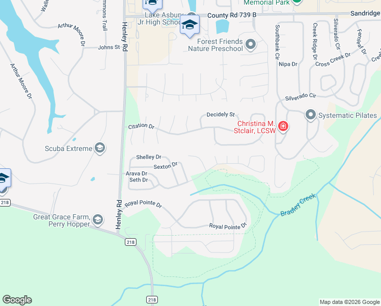 map of restaurants, bars, coffee shops, grocery stores, and more near 2707 Salina Court in Green Cove Springs
