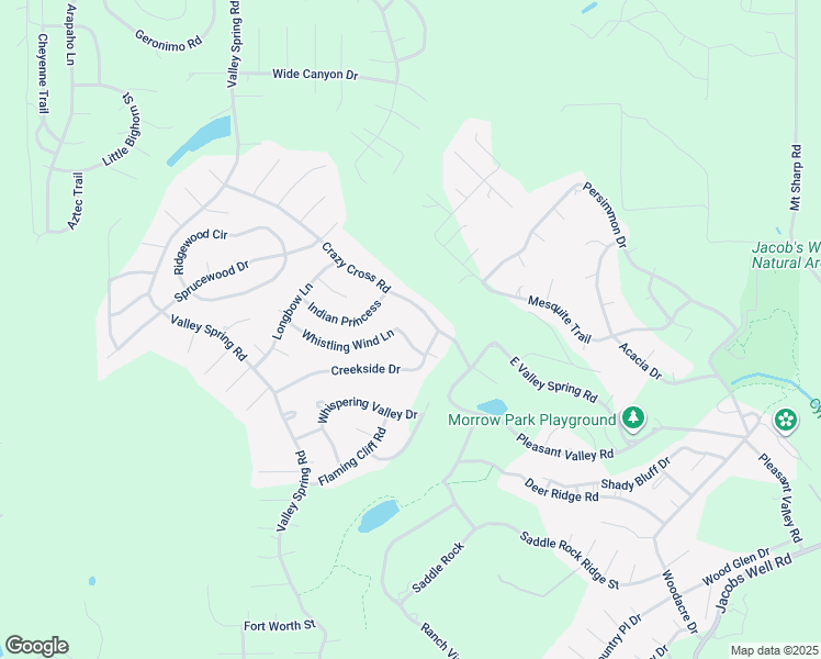 map of restaurants, bars, coffee shops, grocery stores, and more near 10 Whistling Wind Lane in Wimberley