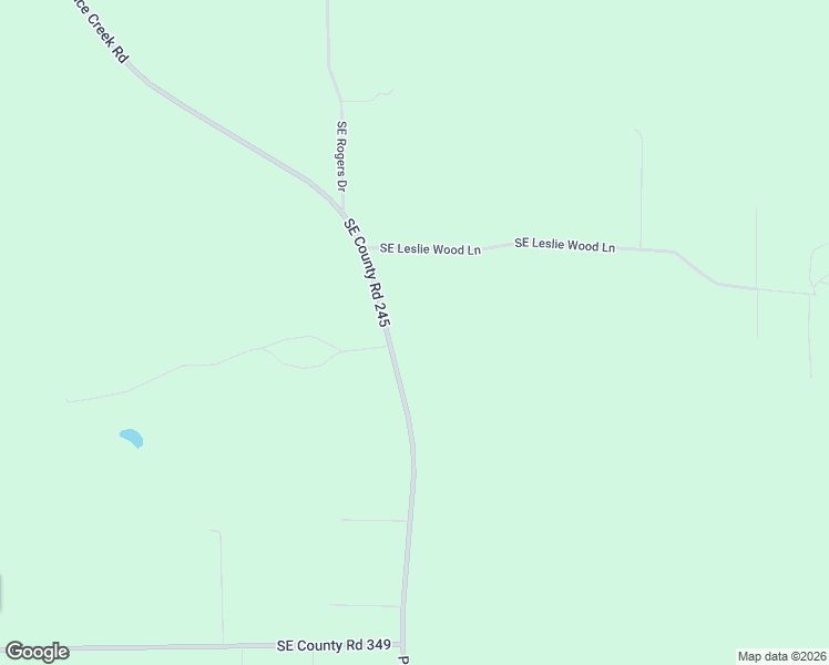 map of restaurants, bars, coffee shops, grocery stores, and more near 11461 Southeast County Road 245 in Lulu