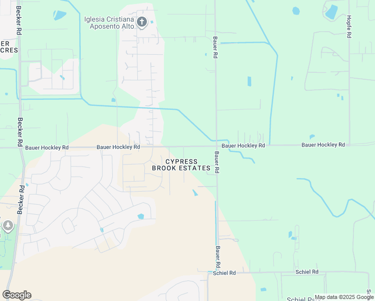 map of restaurants, bars, coffee shops, grocery stores, and more near 17910 Brook Way in Hockley