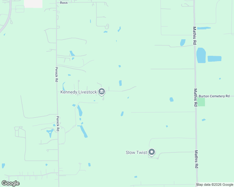 map of restaurants, bars, coffee shops, grocery stores, and more near 31602 Charter Lane in Waller