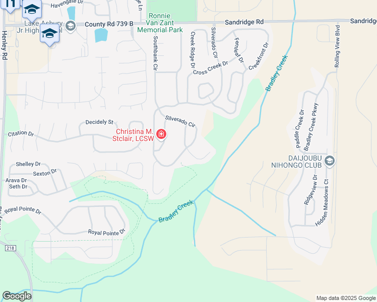 map of restaurants, bars, coffee shops, grocery stores, and more near 2244 Gardenmoss Drive in Green Cove Springs