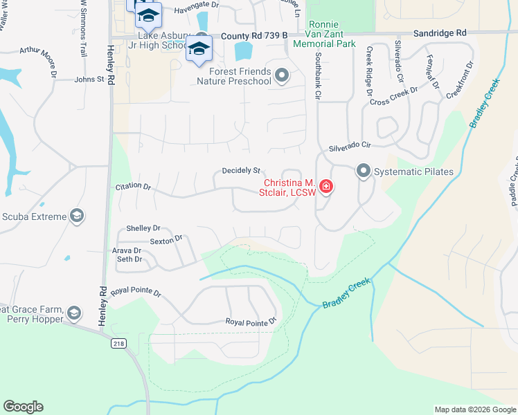 map of restaurants, bars, coffee shops, grocery stores, and more near 3321 Citation Drive in Green Cove Springs