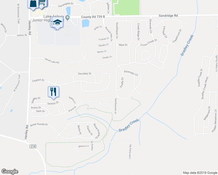 map of restaurants, bars, coffee shops, grocery stores, and more near 2731 Fabius Court in Green Cove Springs