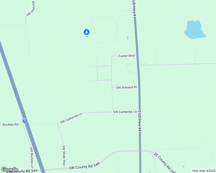 map of restaurants, bars, coffee shops, grocery stores, and more near 358 Southwest Bloomington Terrace in Lake City