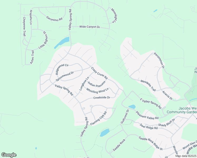 map of restaurants, bars, coffee shops, grocery stores, and more near 14 Old Mine Court in Wimberley