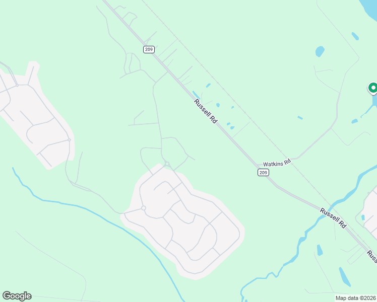 map of restaurants, bars, coffee shops, grocery stores, and more near Dairy Lane in Green Cove Springs