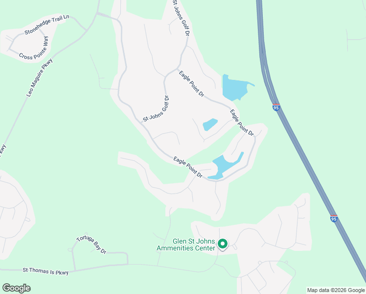 map of restaurants, bars, coffee shops, grocery stores, and more near 1762 Pepper Stone Court in St. Augustine