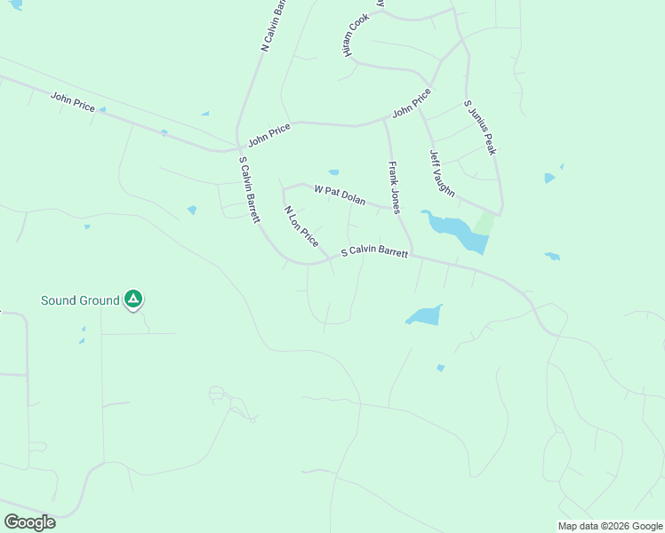 map of restaurants, bars, coffee shops, grocery stores, and more near 131 South Calvin Barrett in Blanco