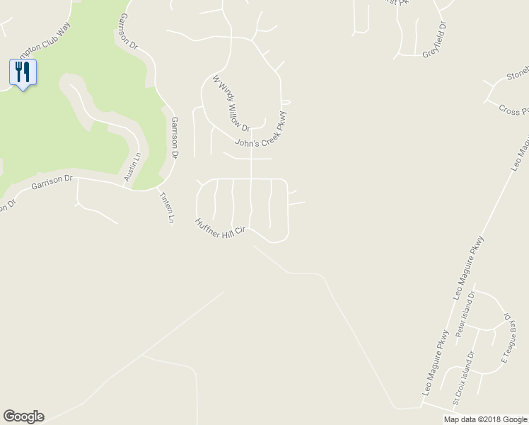 map of restaurants, bars, coffee shops, grocery stores, and more near 120 Corey Cay Avenue in St. Augustine
