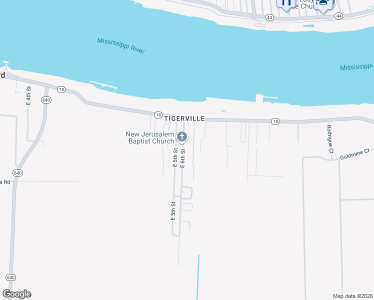 map of restaurants, bars, coffee shops, grocery stores, and more near 163 East 6th Street in Edgard